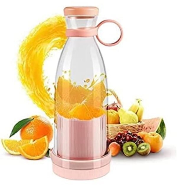 02 Portable Blender, USB Rechargeable Mini Juicer